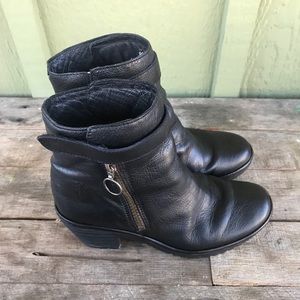 Fly London side zip ankle boots